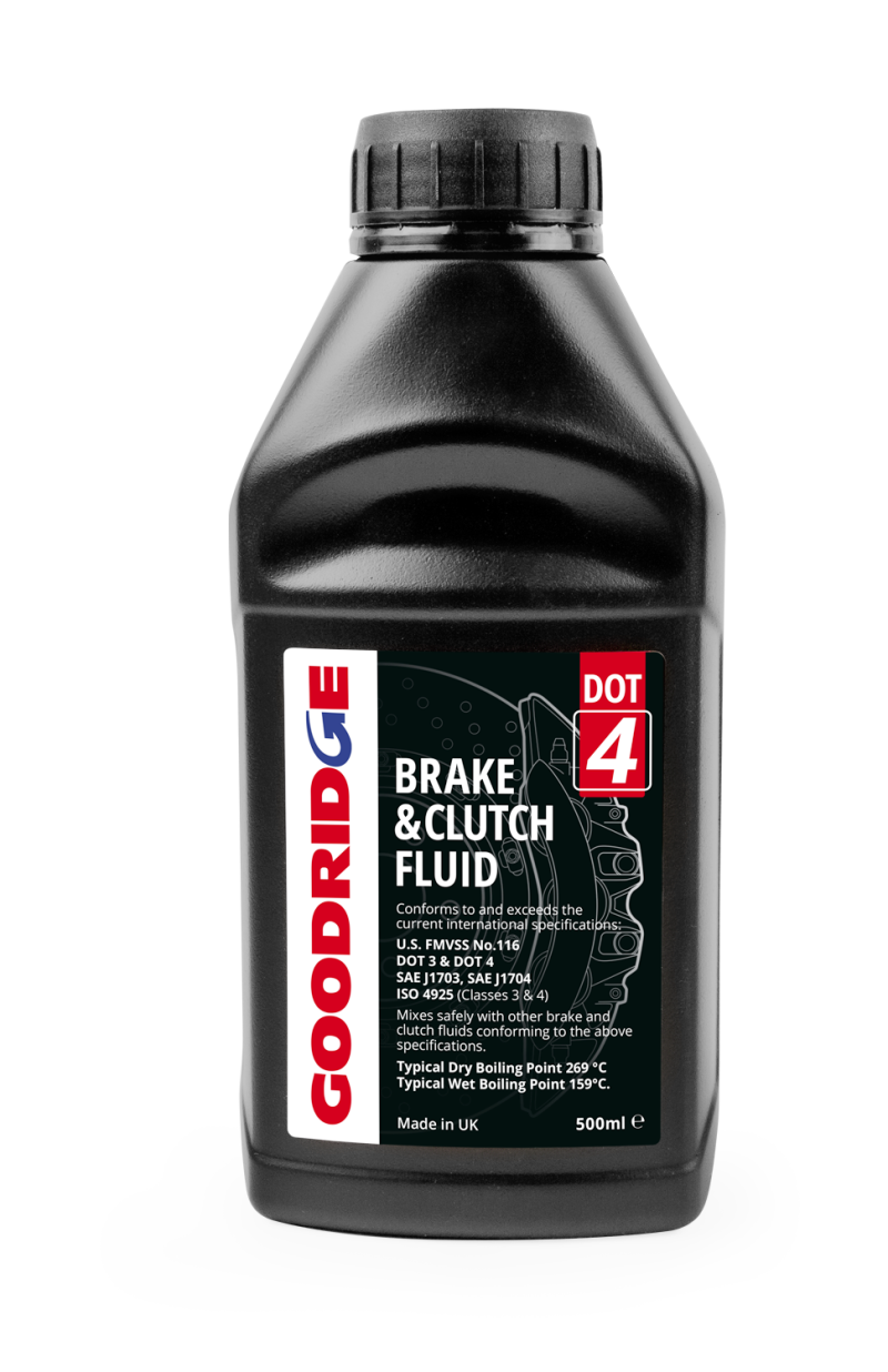 Goodridge Performance Dot 4 Brake Fluid - 500ML (17oz)