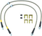 StopTech 89-98 240SX (5 Lug w/ 300ZX Upgrade) Stainless Steel Brake Lines - Front