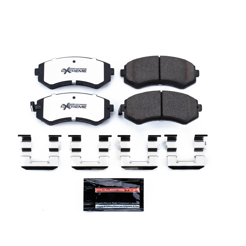 Power Stop 89-96 240SX Z26 Extreme Street Brake Pads w/Hardware - Front