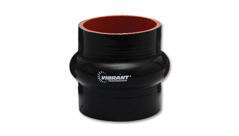 Vibrant 4 Ply Silicone Hump Hose Coupler 4in I.D. x 3in long