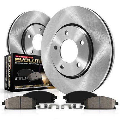 Power Stop 89-98 240SX Autospecialty Ceramic Brake Kit - Rear 4 Lug