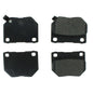 C-Tek 89-96 Nissan 300ZX Semi-Metallic Disc Brake Pads - Rear