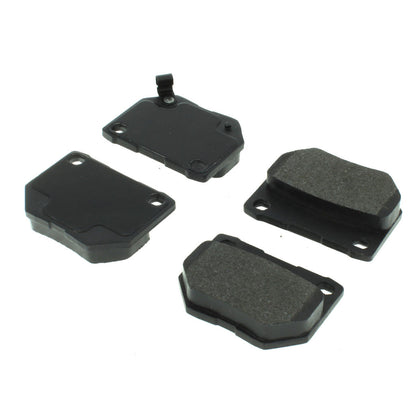 PosiQuiet 89-96 300ZX Z32 Semi-Metallic Brake Pads w/Hardware - Rear