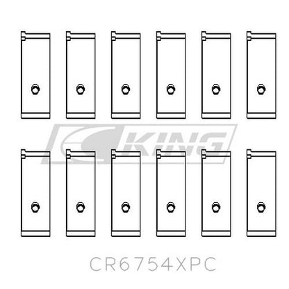 King Engine Bearings Rod Bearing Set 2JZGTE/2JZGE/1JZGE- Coated - MB7084XPC / 0.5mm
