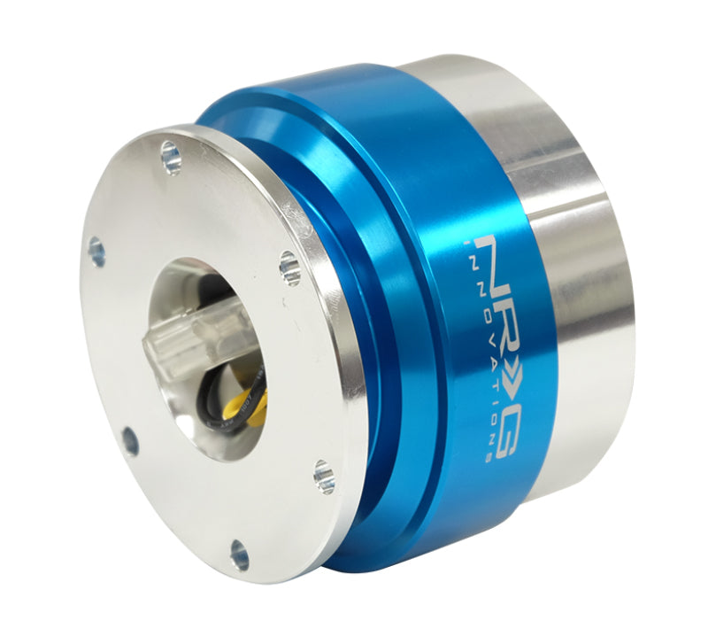 NRG Quick Release Gen 1.5 - Black Body / Blue Chrome Ring