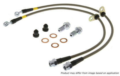 StopTech 89-98 Nissan 240SX (Z32 Upgrade) Stainless Steel Brake Lines - Rear