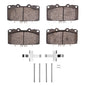 DFC 89-96 Nissan 300ZX Turbo Front Active Performance Pads and Hardware Kit