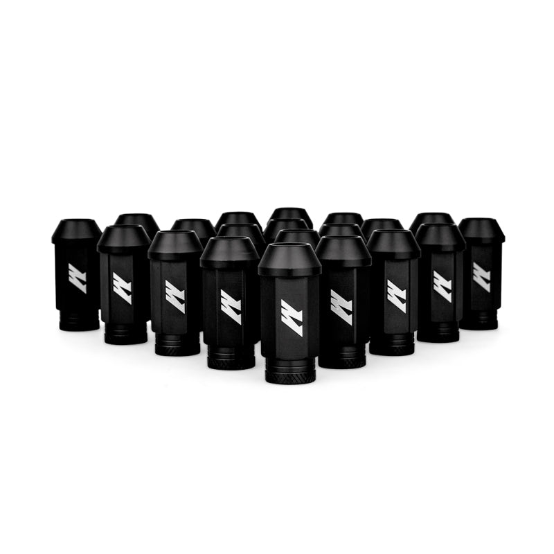Mishimoto M12x1.25 Aluminum Locking Lug Nuts 20pc - Black