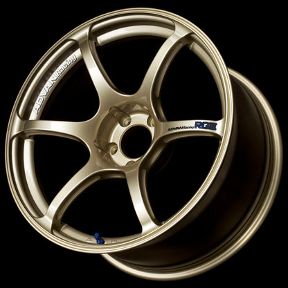 Advan RGIII 17x9.0 +45 5x114.3 Racing Gold Metallic Wheel