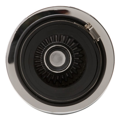 Edelbrock Air Filter - up to 340hp - Pro-Flo Series Conical 3.7in Blue/Chrome