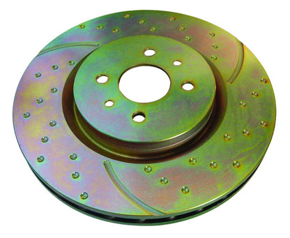 EBC 300zx Z32 / Skyline (Z32 Caliper conversion) Slotted and Dimpled Front Rotor - PAIR