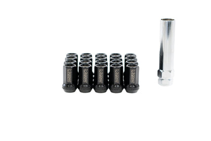 Megan 7-Sided Heptagon Open-Ended Steel Lug Nuts - M12x1.5