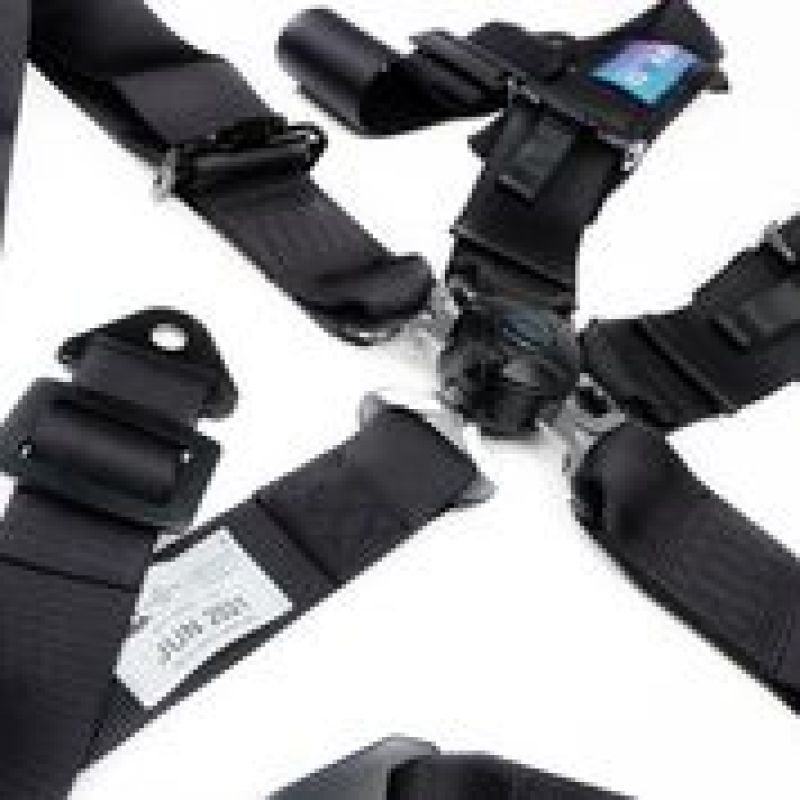 NRG SFI 5 point 3in. Seat Belt Harness - CamLock - Black