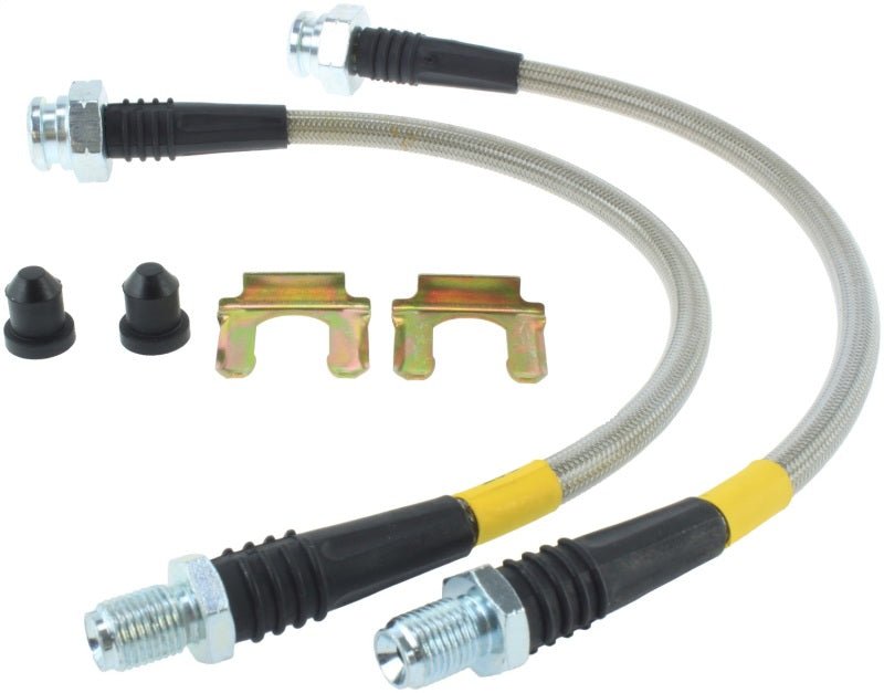 StopTech 89-98 Nissan 240SX (Z32 Upgrade) Stainless Steel Brake Lines - Rear