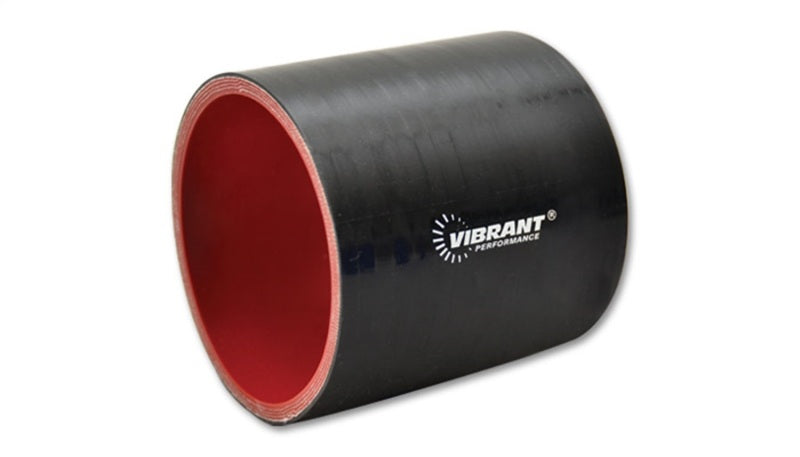 Vibrant 4 Ply Silicone Straight Hose Coupler 2in I.D. x 3in long