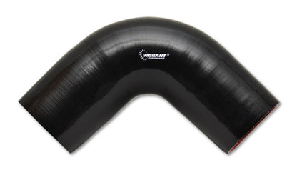 Vibrant 4-Ply Silicone Elbow Coupler 4in I.D. - 90 deg. Elbow