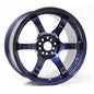 Gram Lights 57DR 17x9 +22 - 5x114.3 - Eternal Blue Pearl Wheel
