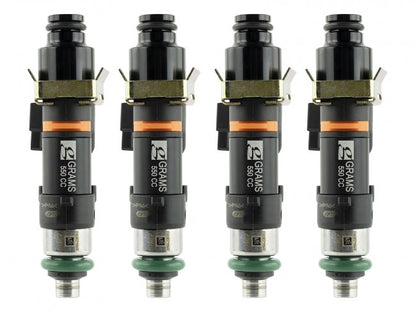 Grams Performance 550cc 240sx S13 S14 S15 SR20DET KA24 Top Feed 11mm Fuel Injectors Kit
