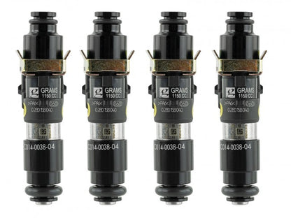 Grams Performance 1150cc 240sx S13 S14 S15 SR20DET KA24 Top Feed 11mm Fuel Injectors Kit