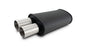 Vibrant Streetpower Muffler 9x5x15in 2.5in Inlet ID 3in Tip OD w/Dual Straight Tips