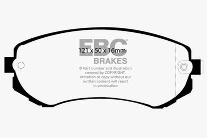 EBC Ultimax2 Front Brake Pads - 89-96 240sx S13 / S14