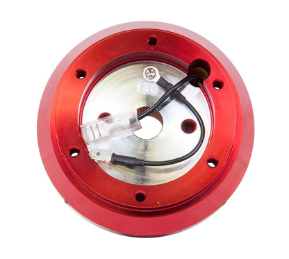 NRG Short Hub Adapter S13 Nissan 240sx - Red