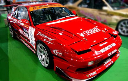 Origin Nissan 180sx Front Fenders +20mm Double Vent - PAIR