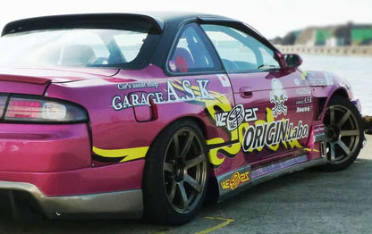 Origin S14 Rear Fenders +50mm Type 2 (Gas Door Included) PAIR