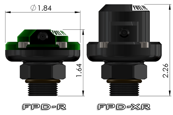 Radium Engineering FPD-R Direct Mount 3/8 NPT Fuel Pulse Damper Kit