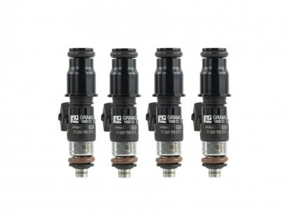 Grams Performance 1600cc 240sx S13 S14 S15 SR20DET KA24 Top Feed 14mm Fuel Injector Kit
