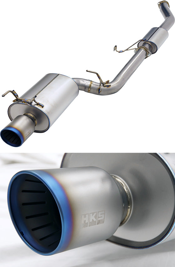 HKS Super Turbo Exhaust Muffler Titanium Edition - GTR R32 RB26DETT