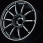 Advan RZII 17x9.0 +45 5x114.3 Racing Hyper Black Wheel