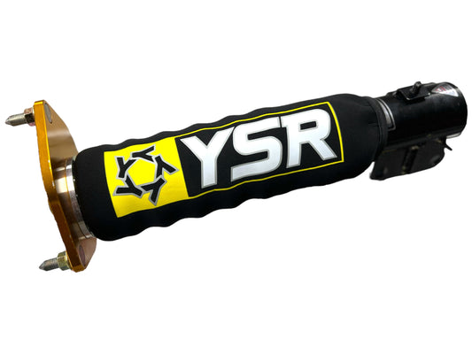 Yellow Speed Racing Logo Coilover Suspension Shock Covers - Universal