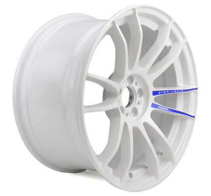 Gram Lights 57XTREME Spec-D 18x10.5 +22 - 5x114.3 - White Wheel