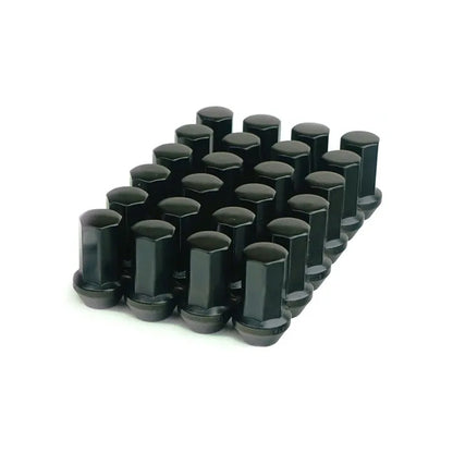 Project Kics Kyokugen Lug nuts 42mm 12x1.25 Black - 20P Pack