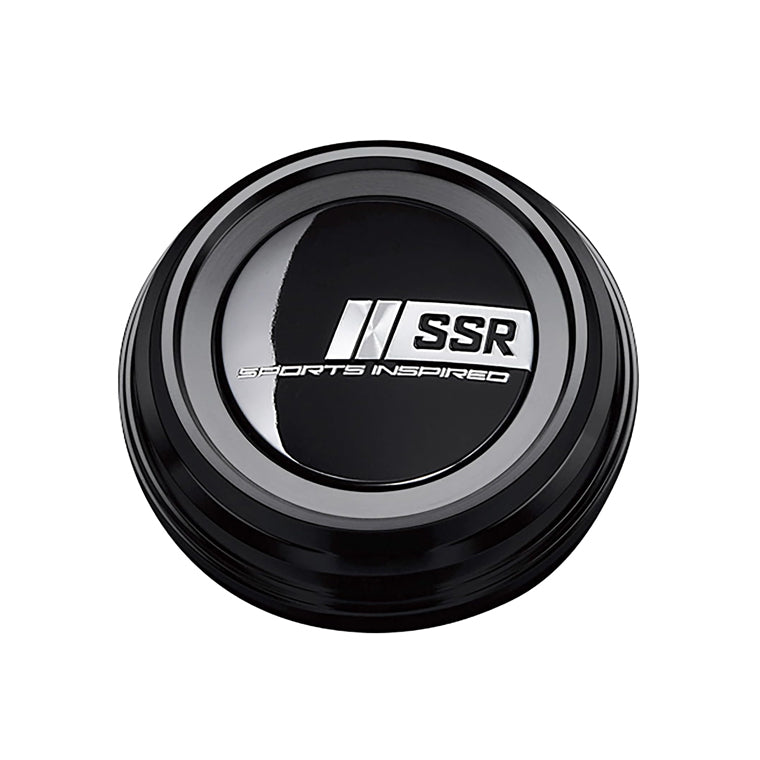SSR Racing Sports Inspired Center Cap Aluminum A-Type Small/Low - Black