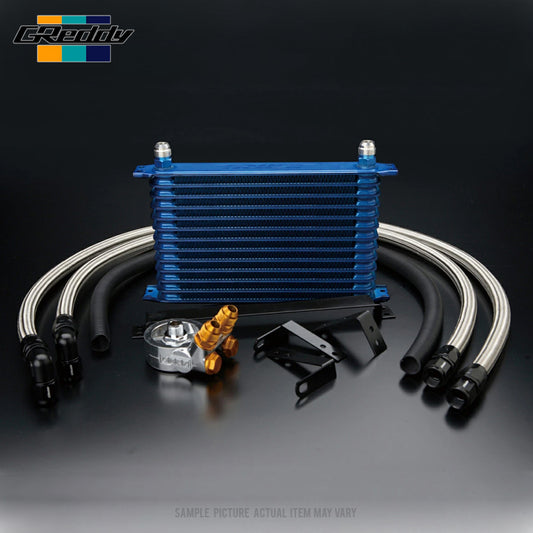 GReddy Remote Oil Cooler Kit 16 Row - Nissan Silvia S14 S15 SR20DET