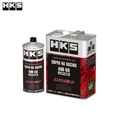 HKS Super NA Racing Synthetic Oil - 0W-40 4L (1 Gal)
