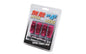 Wheel Mate Muteki SR48 Open End Locking Lug Nut Set of 4 - Pink 12x1.25 48mm
