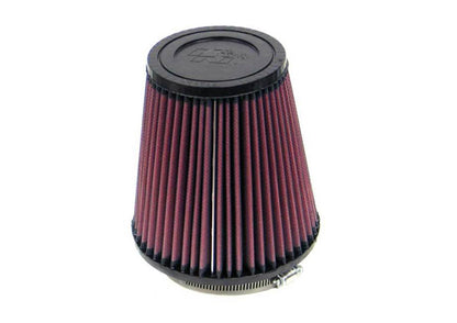 K&N High Flow Universal Air Filter 3.5in inlet / 5.75in Base / 3.75in Top / 6in Height