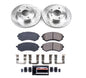 Power Stop 94-96 240SX Z23 Evolution Sport Drilled & Slotted Brake Kit - Front 5 Lug