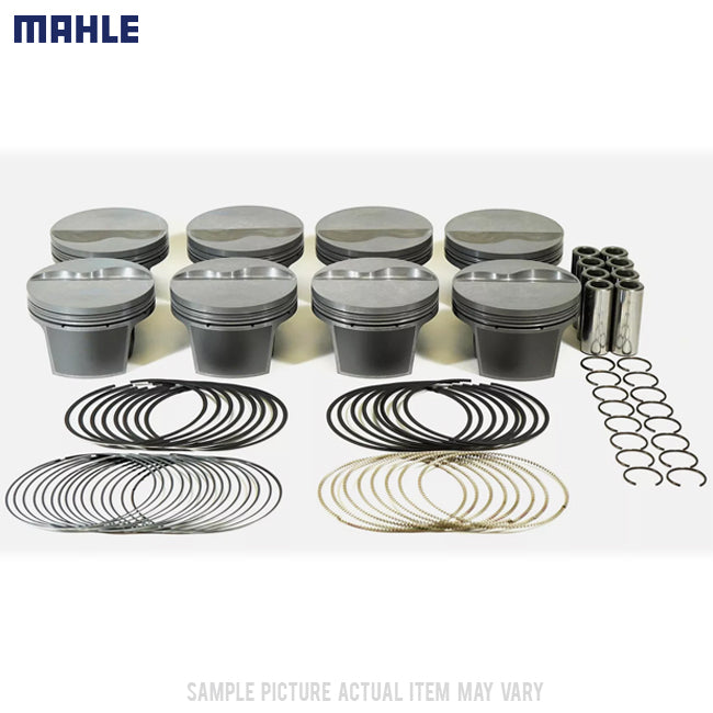 Mahle PowerPak Forged Piston Set/4 - SR20DET 86.50mm Bore 86.0mm Stroke 136mm Rod 22mm Pin -11.5cc 8.5 CR