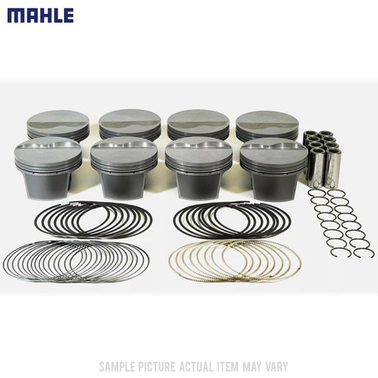 Mahle PowerPak Forged Piston Set/6 - 2JZ GTE - 86mm Bore 86mm Stroke 142mm Rod 22mm Pin 14.2cc 8.6 CR