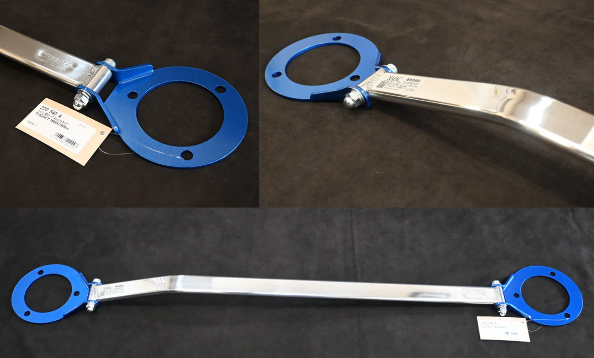 Cusco Front Strut Tower Brace Bar Type OS 240sx S13 - with KA24/CA18