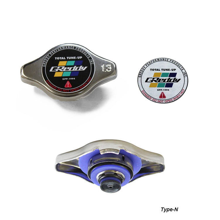 GReddy Type-N 1.3 Radiator Cap Most Honda / Toyota (Scion FR-S/ Subaru BRZ) - Polished
