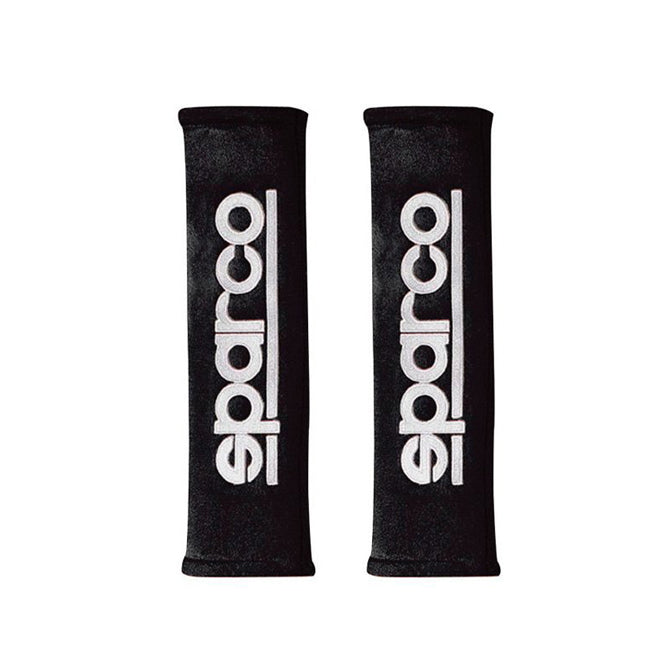 Sparco Belt Pad 2In Alcantara Black