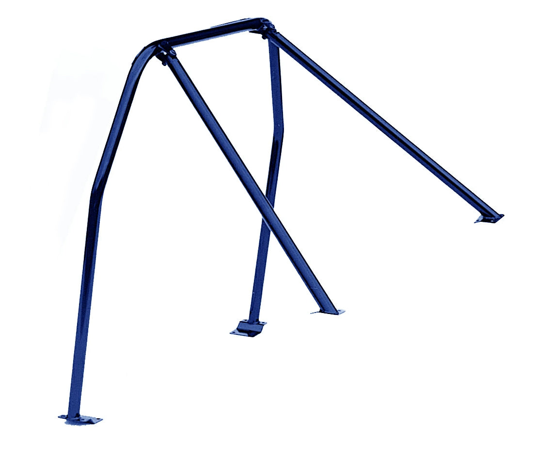 Cusco Roll Cage 4pt Chromoly Blue - 240sx S13 Coupe Non-Sunroof