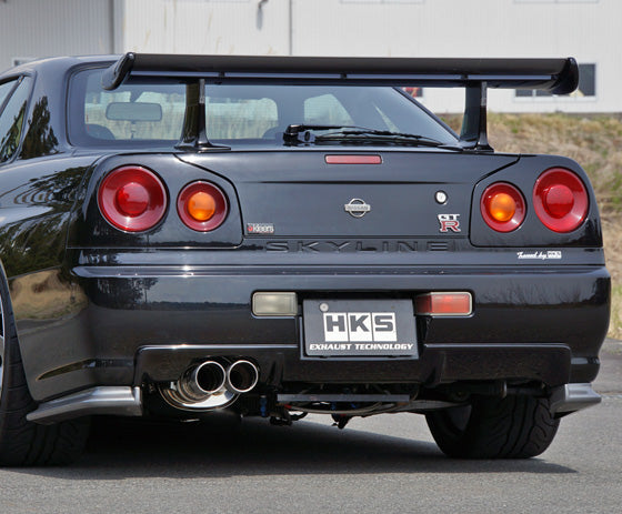 HKS 2sx Stage Exhaust System - Skyline GTR R34
