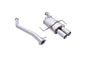 Megan Cat-Back Exhaust Muffler Type 2 Series S14 240sx - 3in Dia / Dual 3in tip