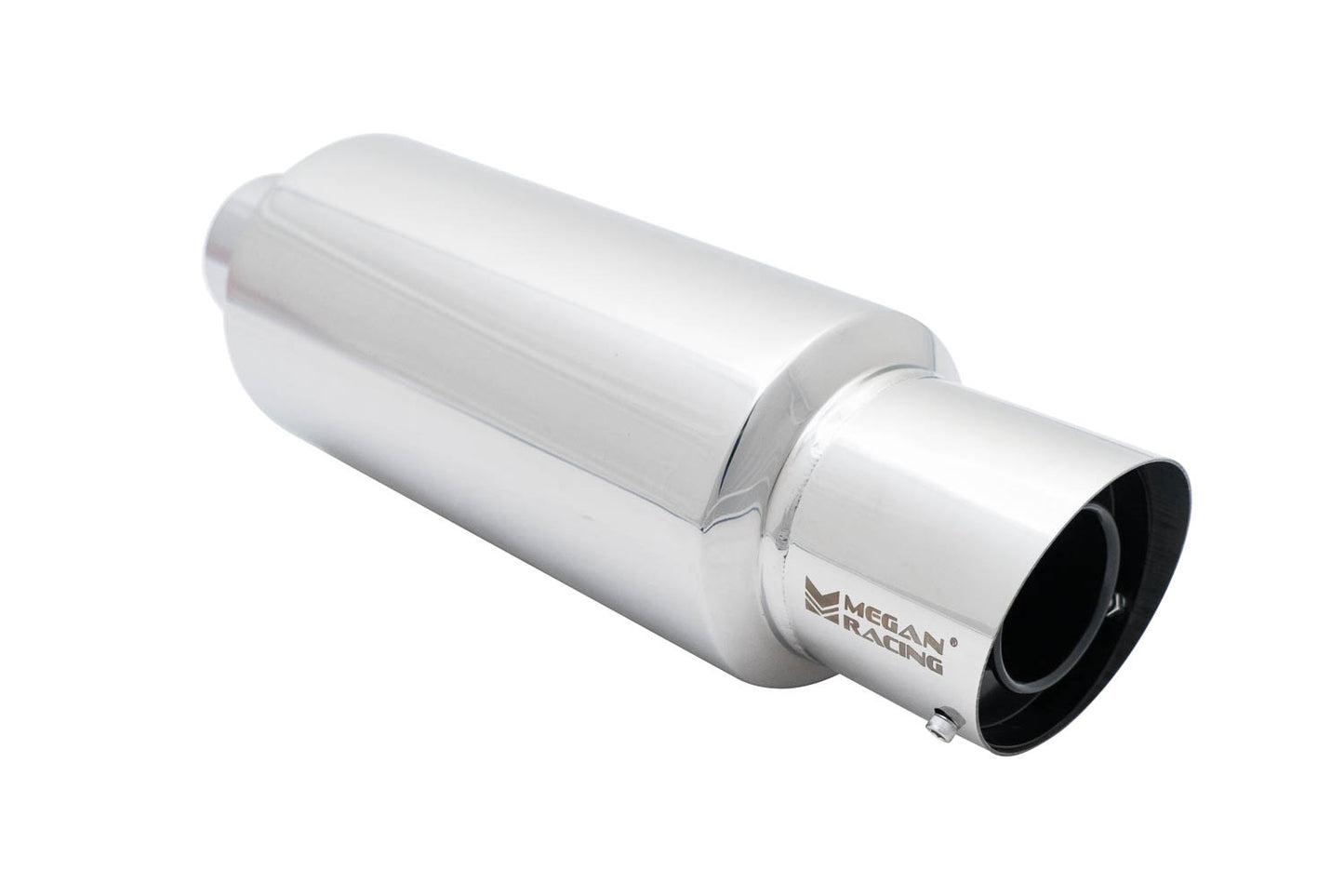 Megan Universal Exhaust Turbo M-GT Muffler w/silencer - 3in Dia / 4.5in Tip